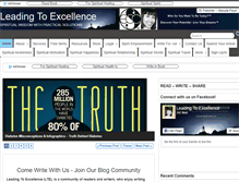 Tablet Screenshot of leadingtoexcellence.com